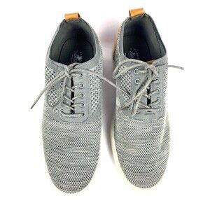 Bass Shoes Mens 8.5 Conner KT Athletic Casual Oxford Gray Woven Athleisure